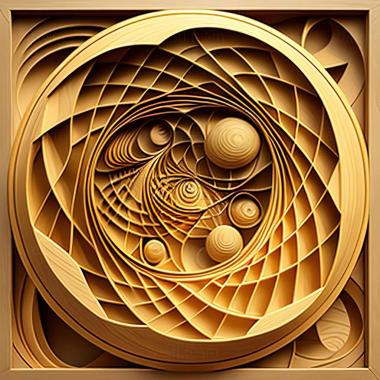 3D model golden ratio (STL)